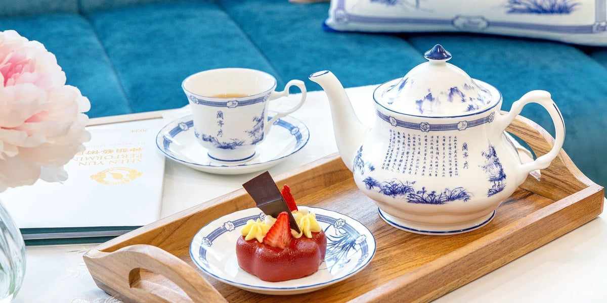 Bone China Elegance: The East and West in Harmony
