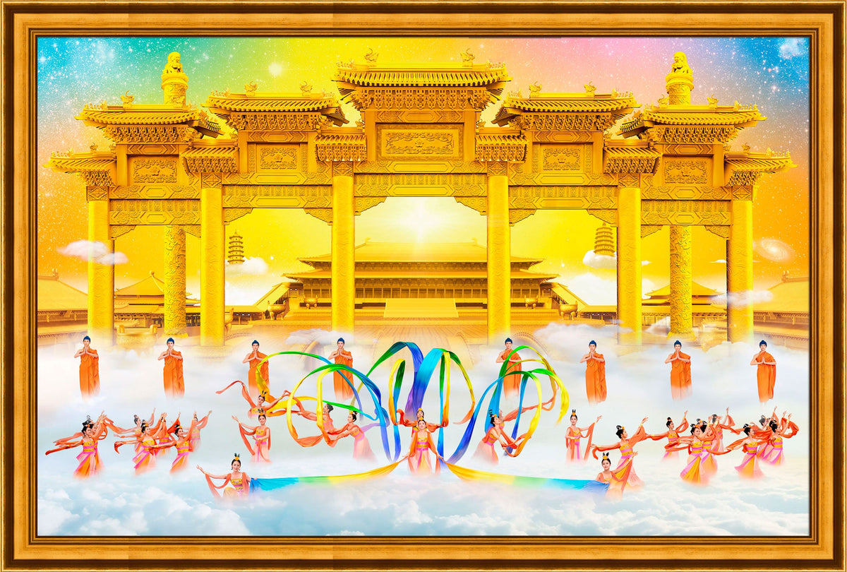 Grand Descent of the Deities Giclée Print