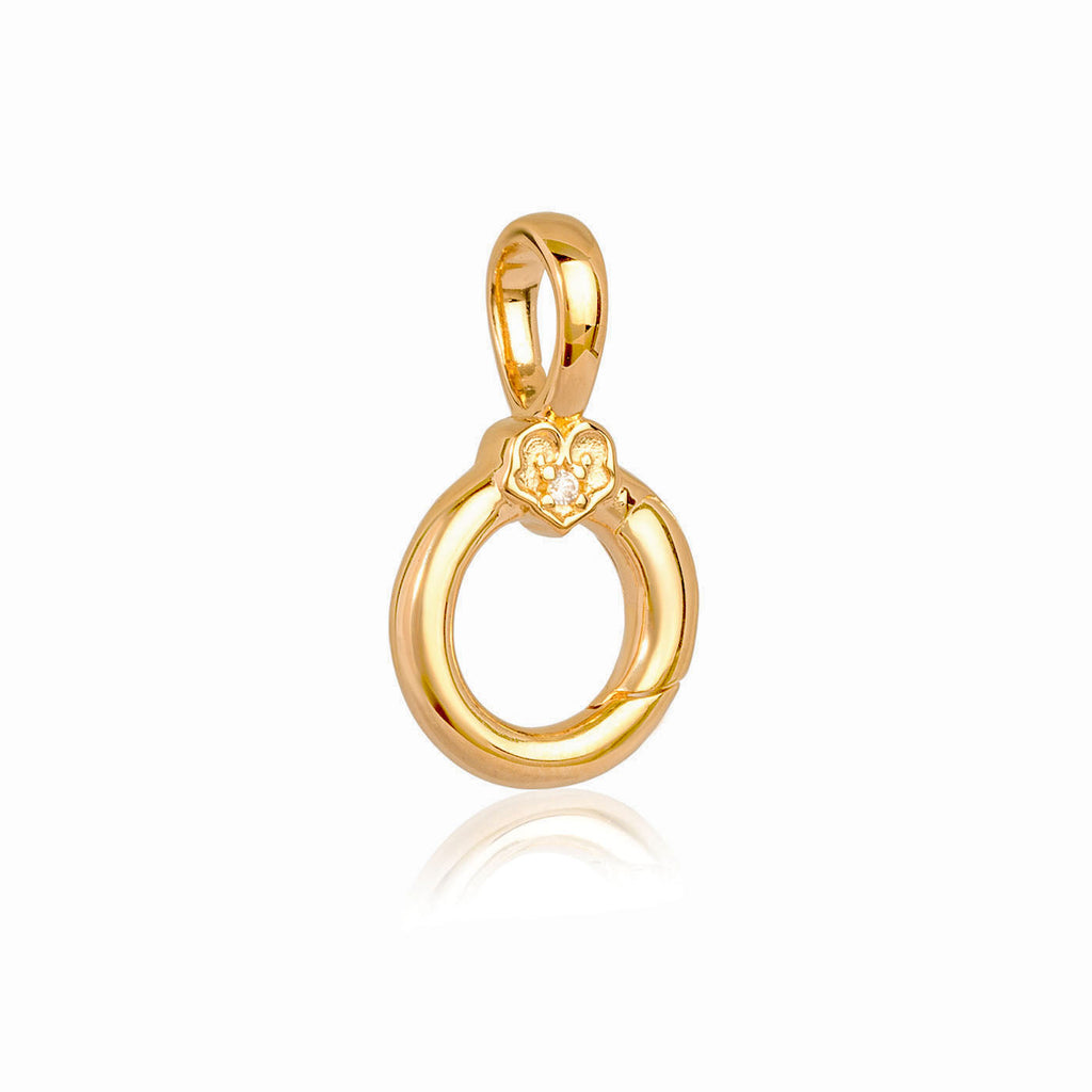 Ruyi Charm Clasp Gold Side - Shen Yun Collections