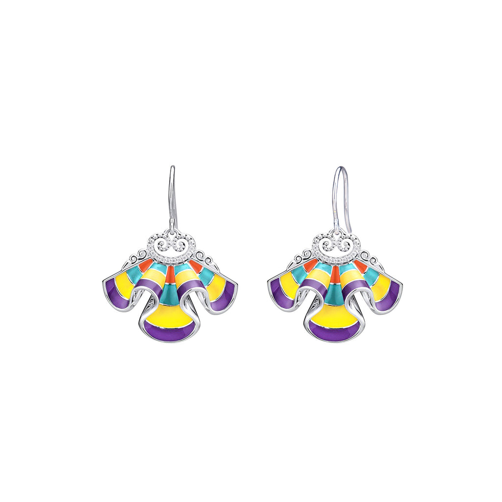 The Elegance of the Yi Earrings Yellow - Shen Yun Collections