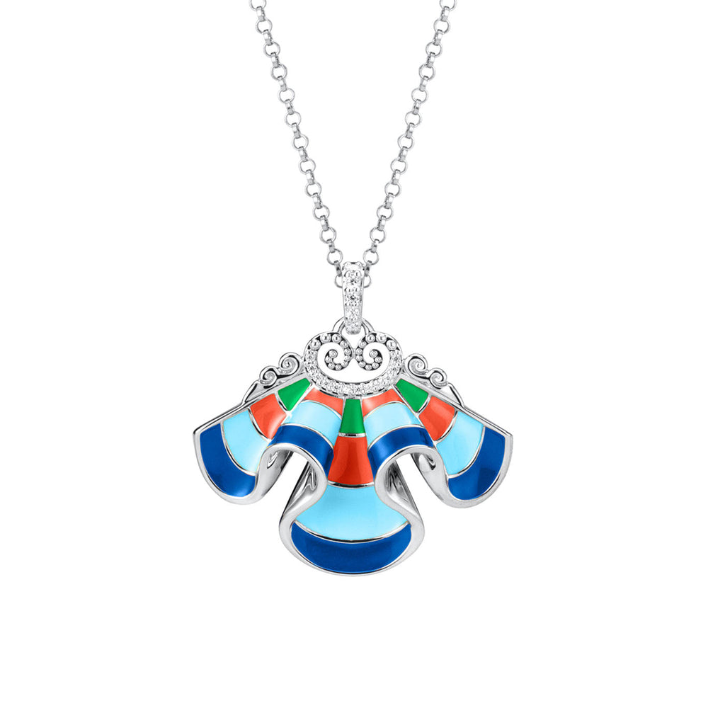The Elegance of the Yi Necklace Blue Necklace - Shen Yun Collections