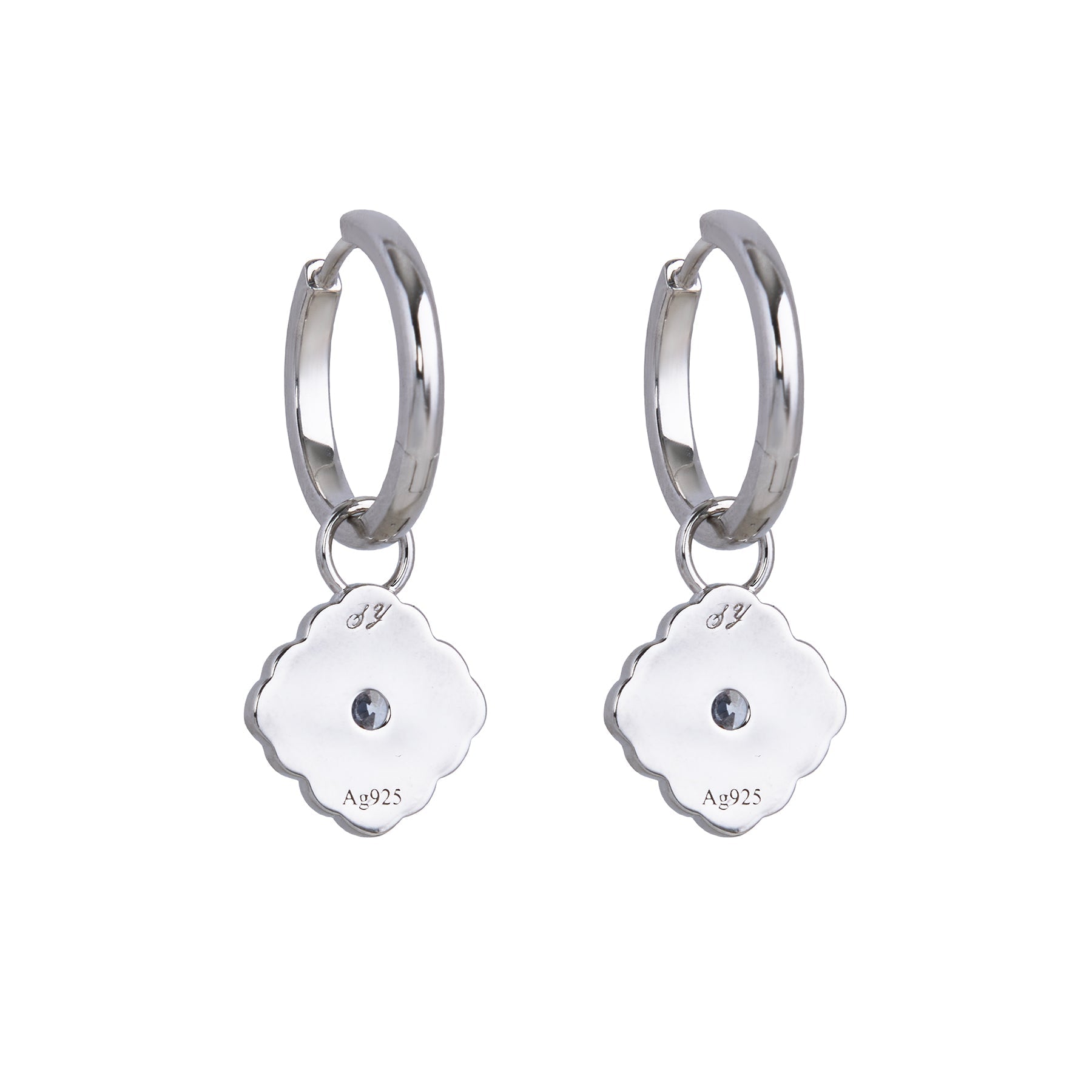 Elegant Bliss Earrings Back - Shen Yun Collections