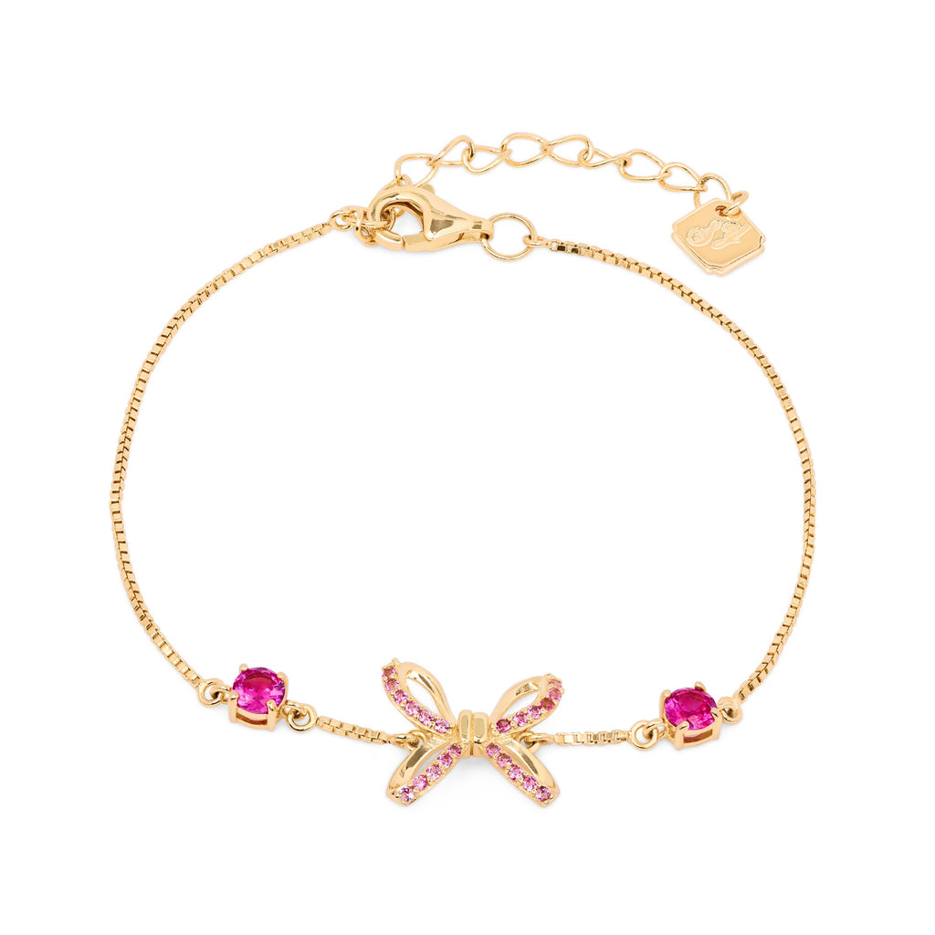 Blissful Knot Bracelet Gold
