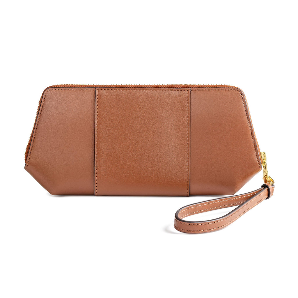 Manchurian Elegance Wristlet - Brown