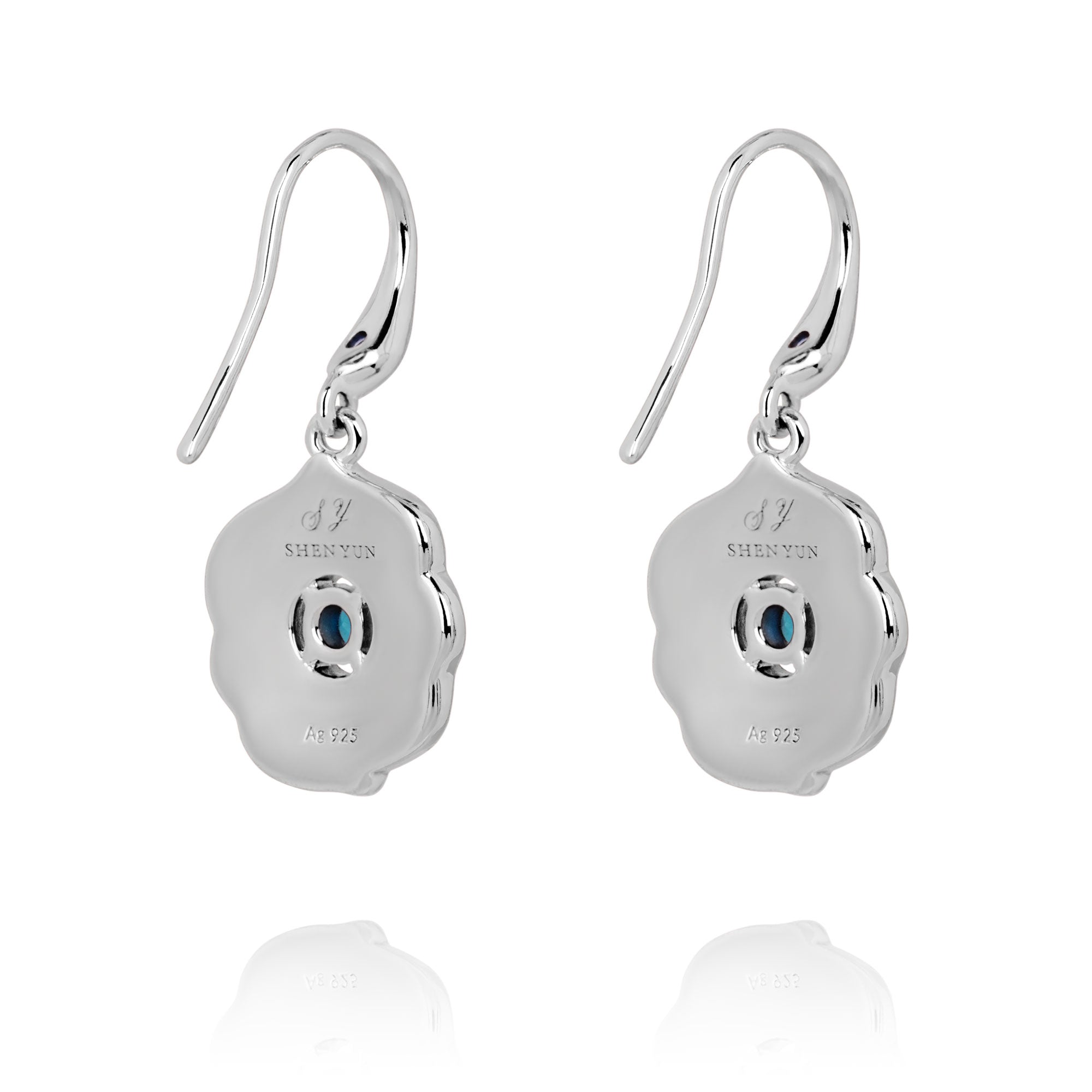 Windmill Grace Drop Earrings Blue