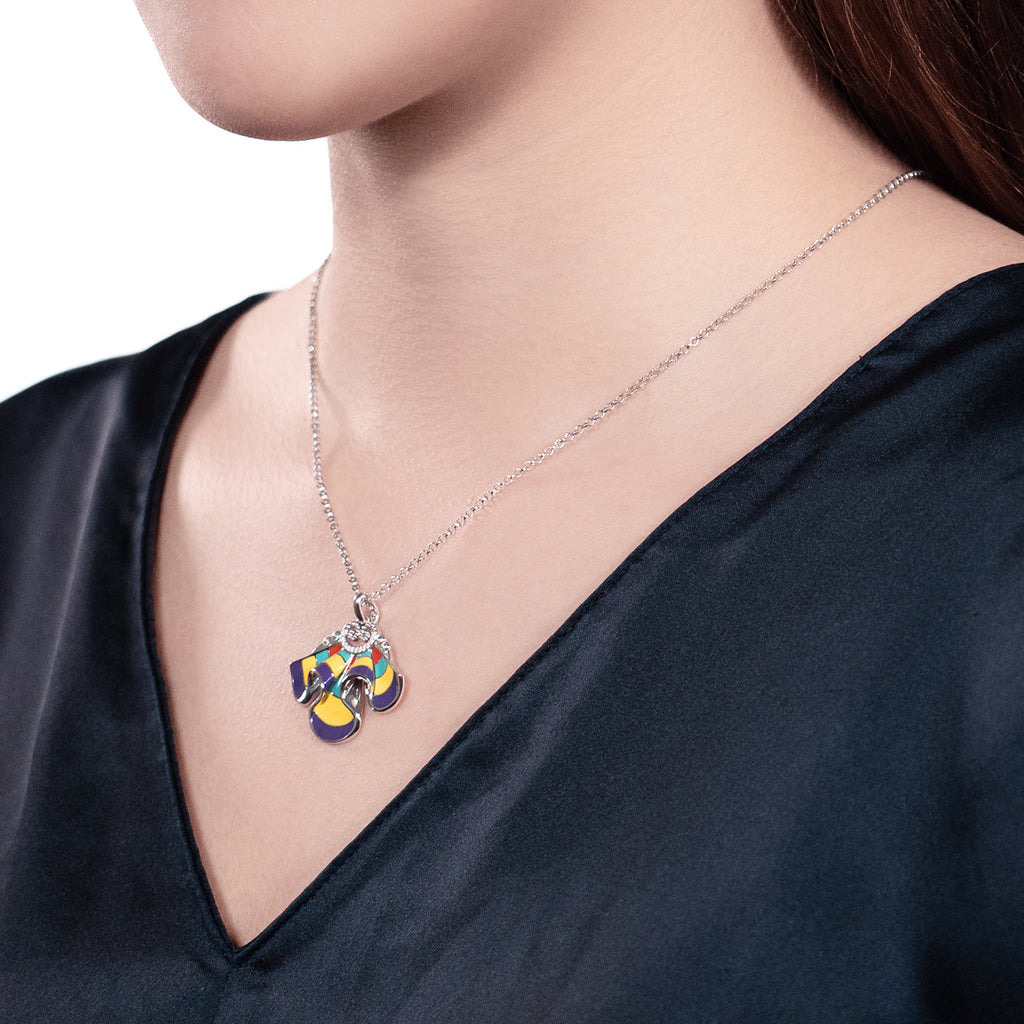 The Elegance of the Yi Necklace Yellow Modeling - Shen Yun Collections