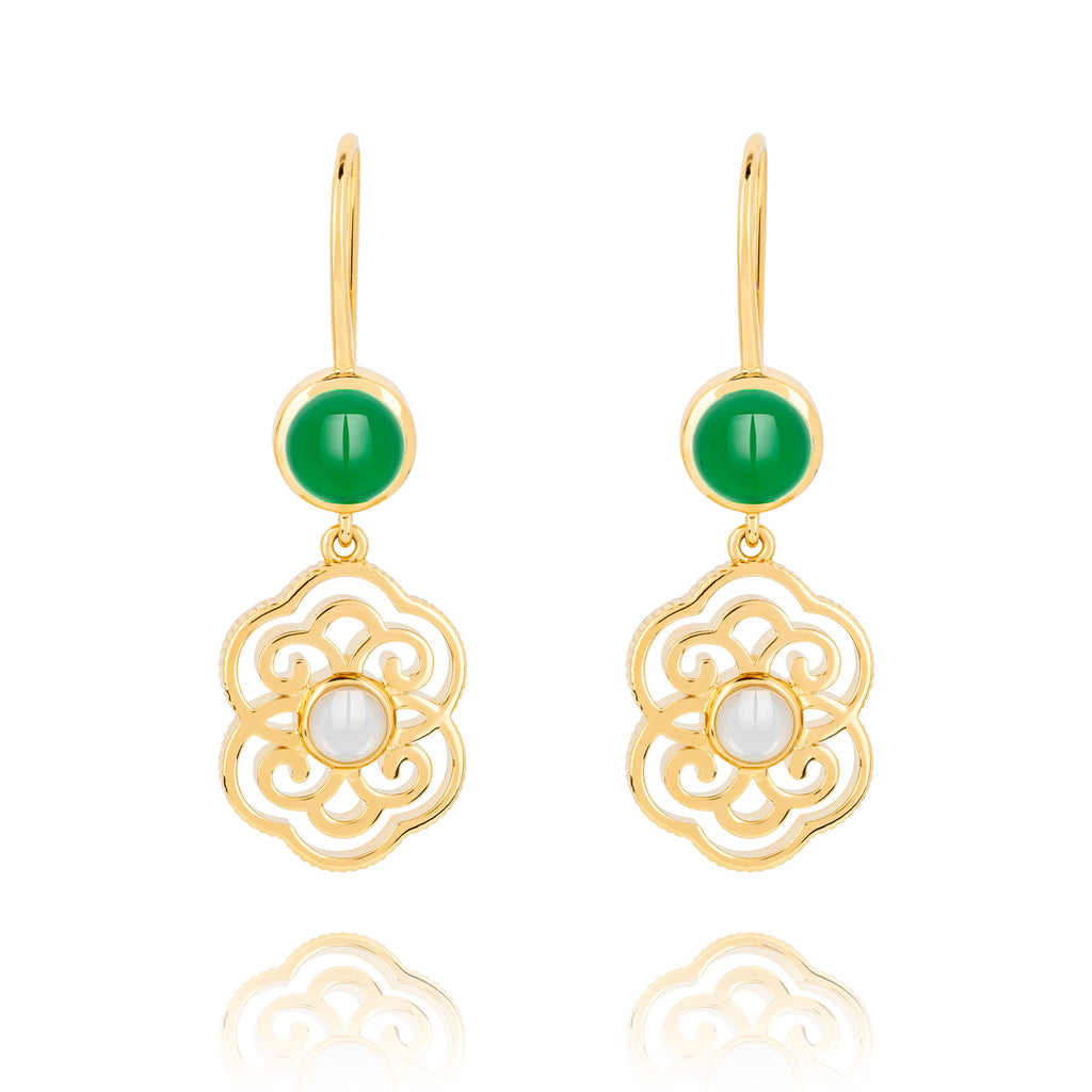 Blissful Ruyi Hook Earring