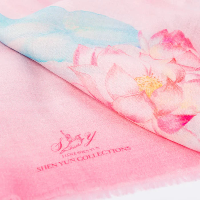 Lady of the Courtyard Long Scarf