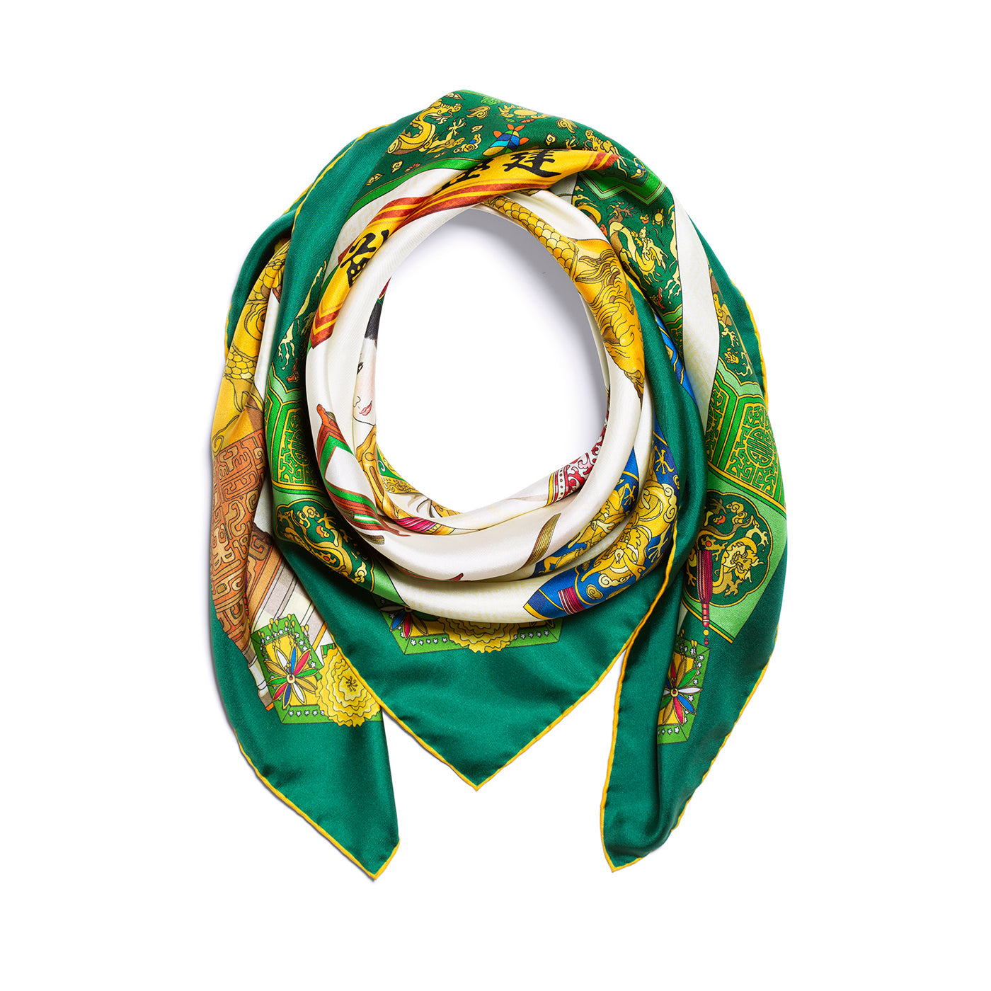 Manchurian Elegance Scarf Image 2 | Shen Yun Collections