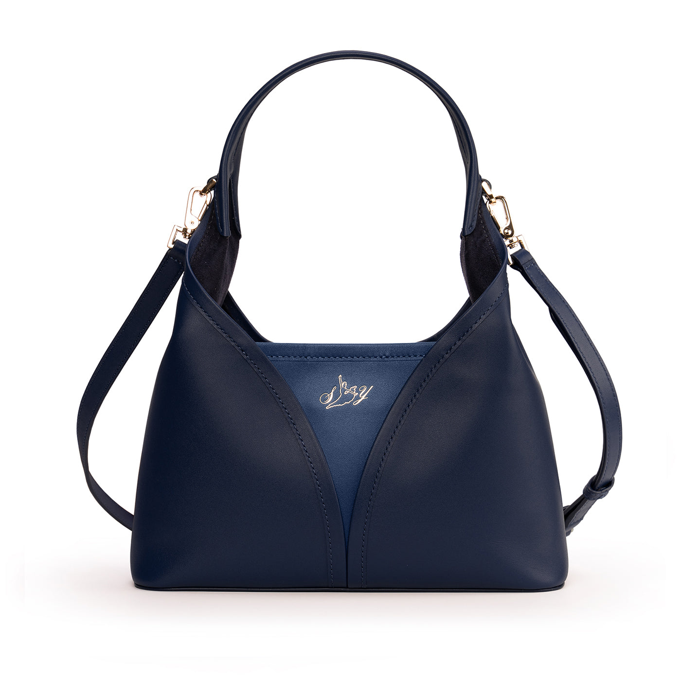 Hanfu Crossbody Bag - Navy