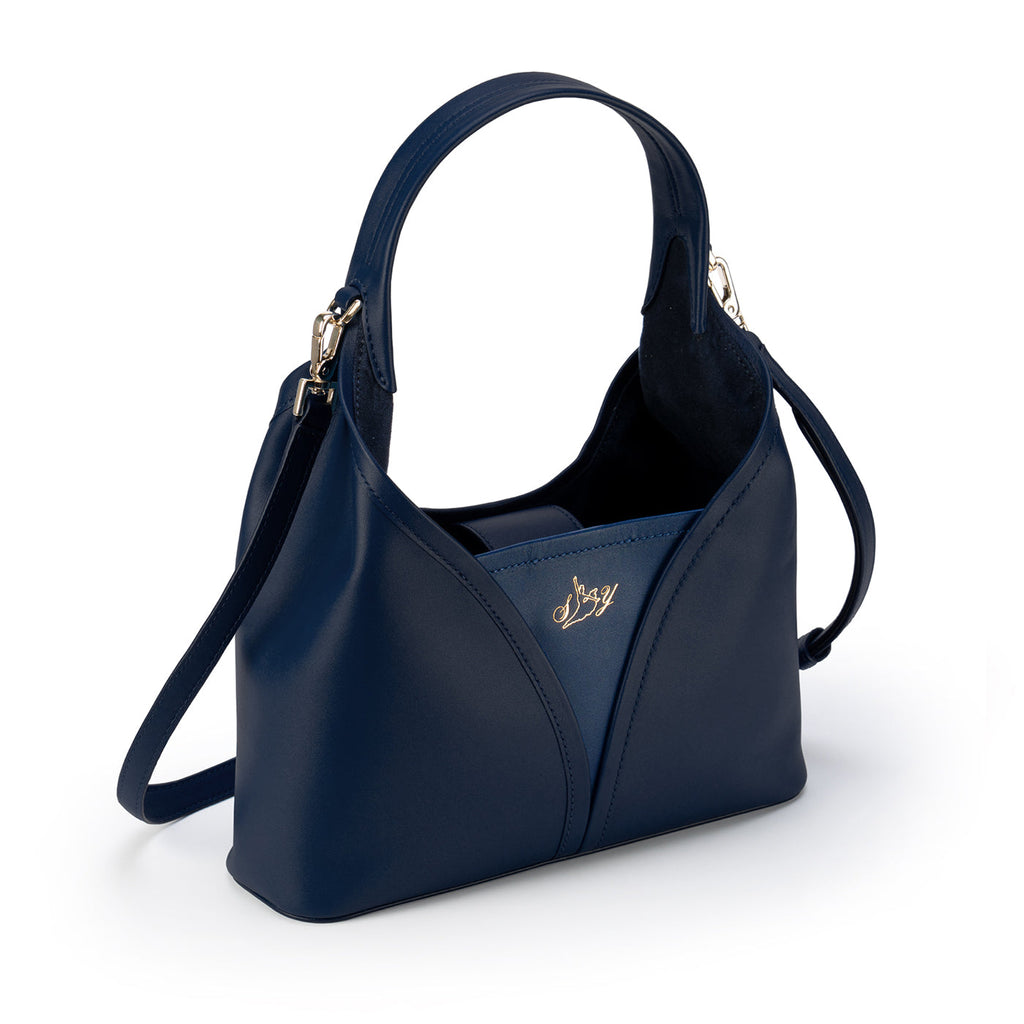 Hanfu Crossbody Bag - Navy