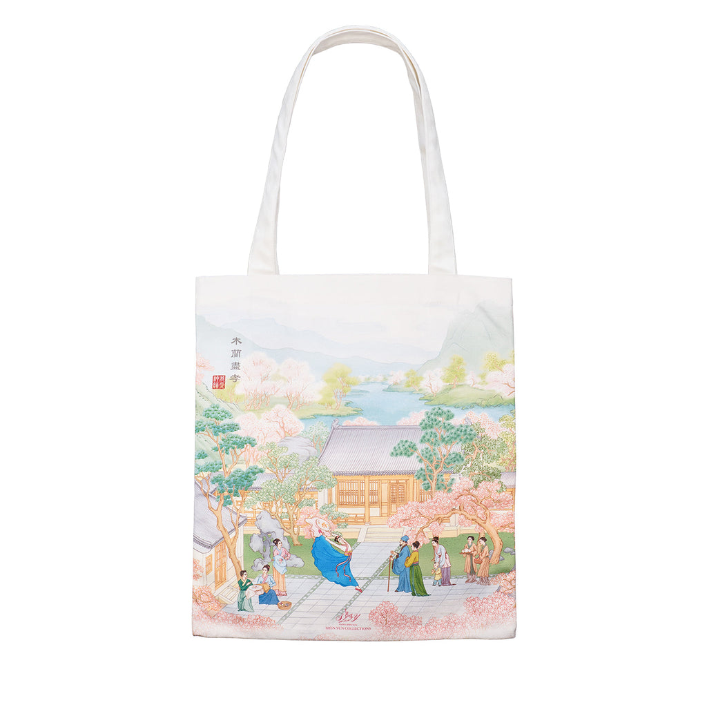 Mulan Double-sided Canvas Bag