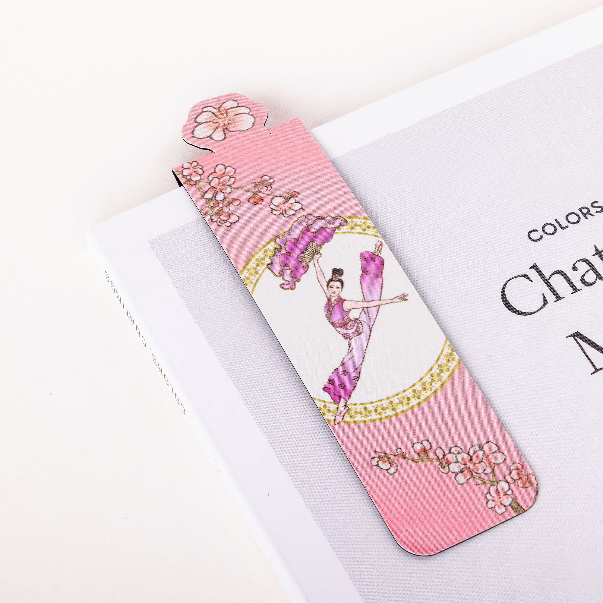 Seasonal Blossoms Magnet Bookmark