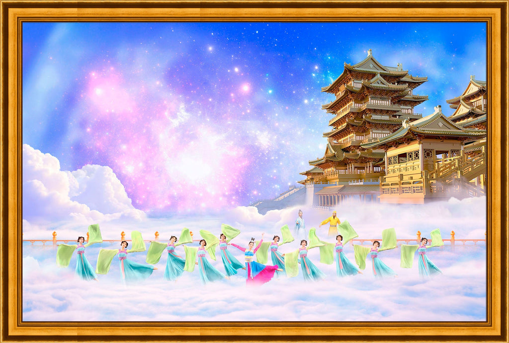 Lámina giclée | Visiting the Moon Palace II