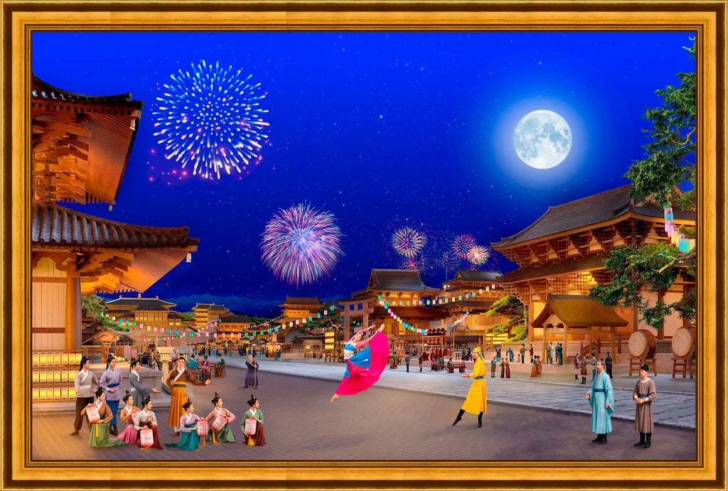 Visiting the Moon Palace Giclée Print