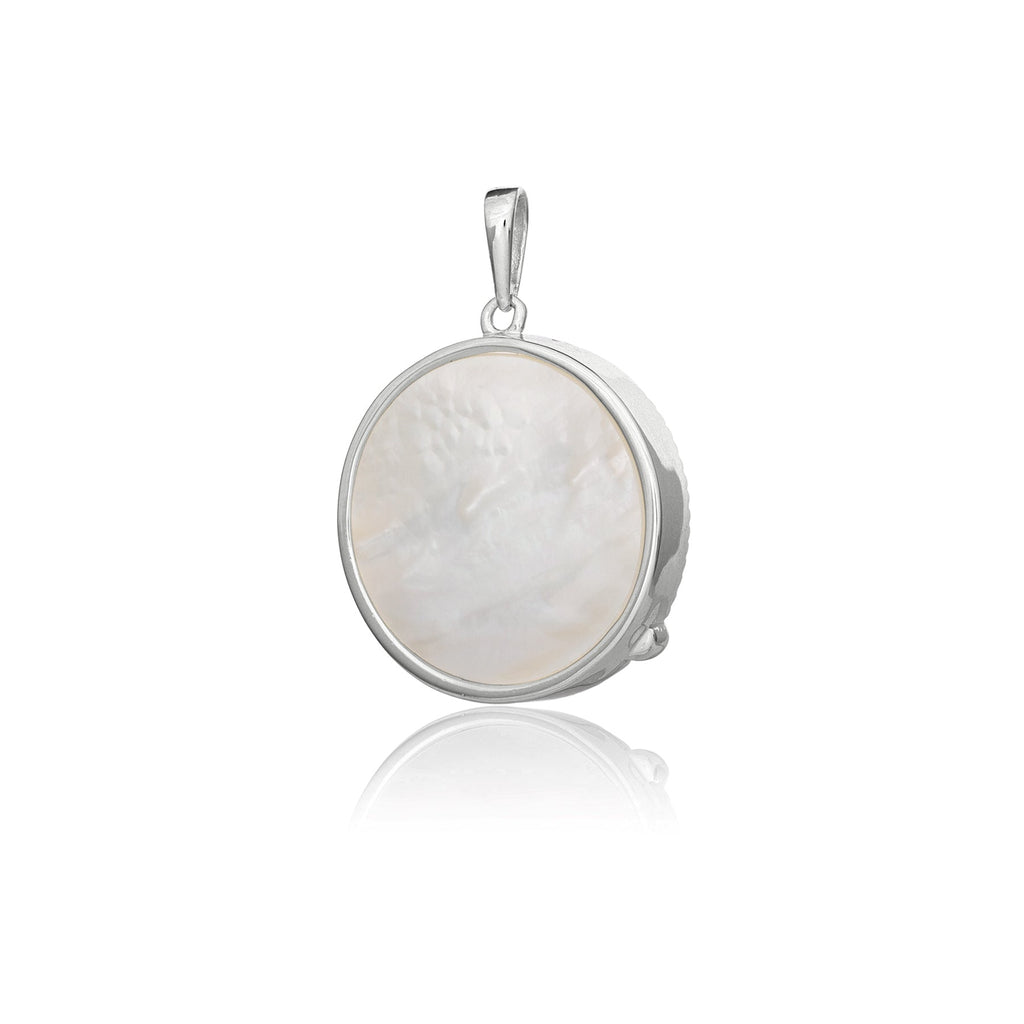 Mystical Moon Palace Charm Silver 18mm Back - Shen Yun Collections