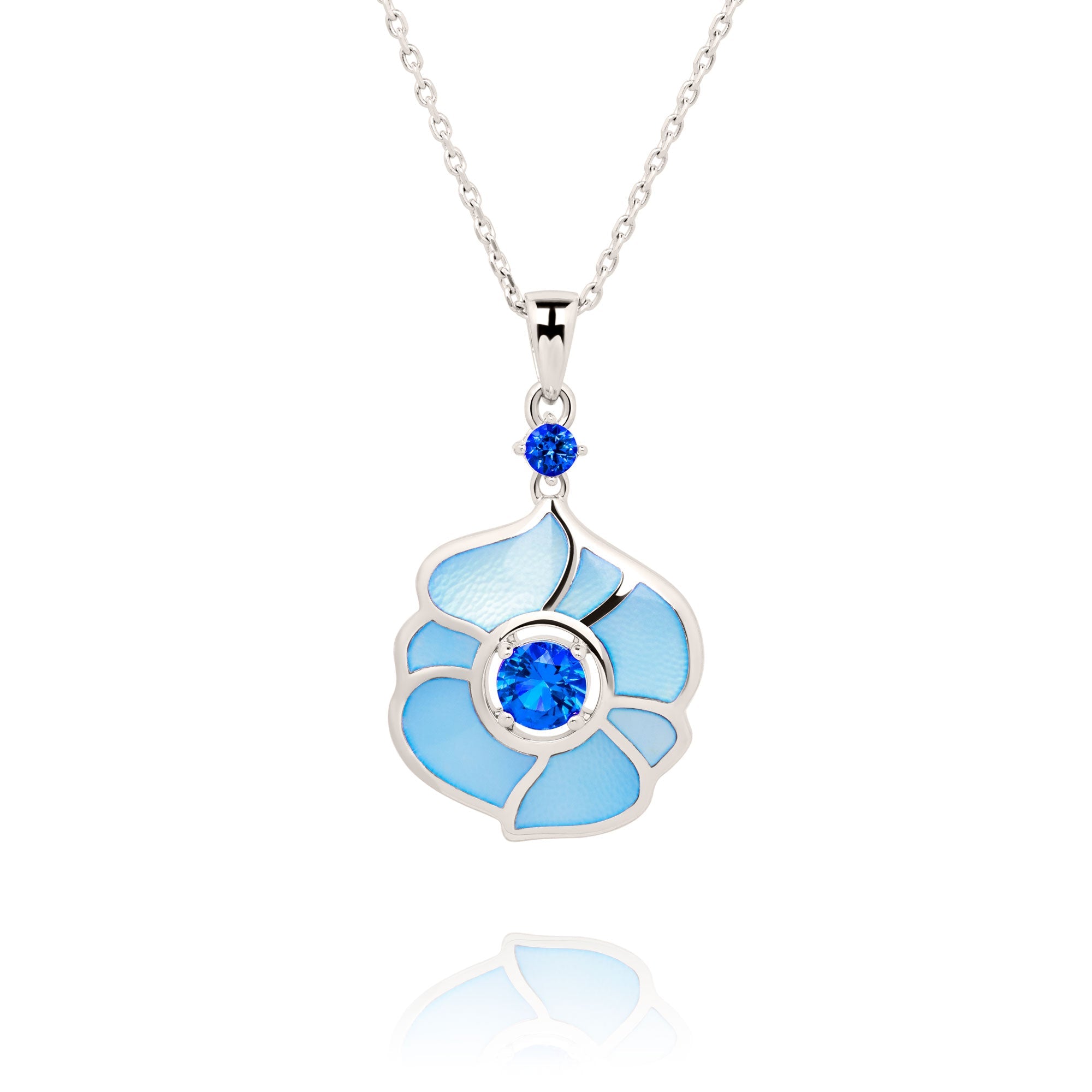 Windmill Grace Necklace Blue
