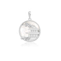 Mystical Moon Palace breloque Argent 18 mm face | Shen Yun Collections