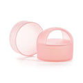 Poignée antiglisse en silicone pour Gourde avec pierres précieuses — Rose