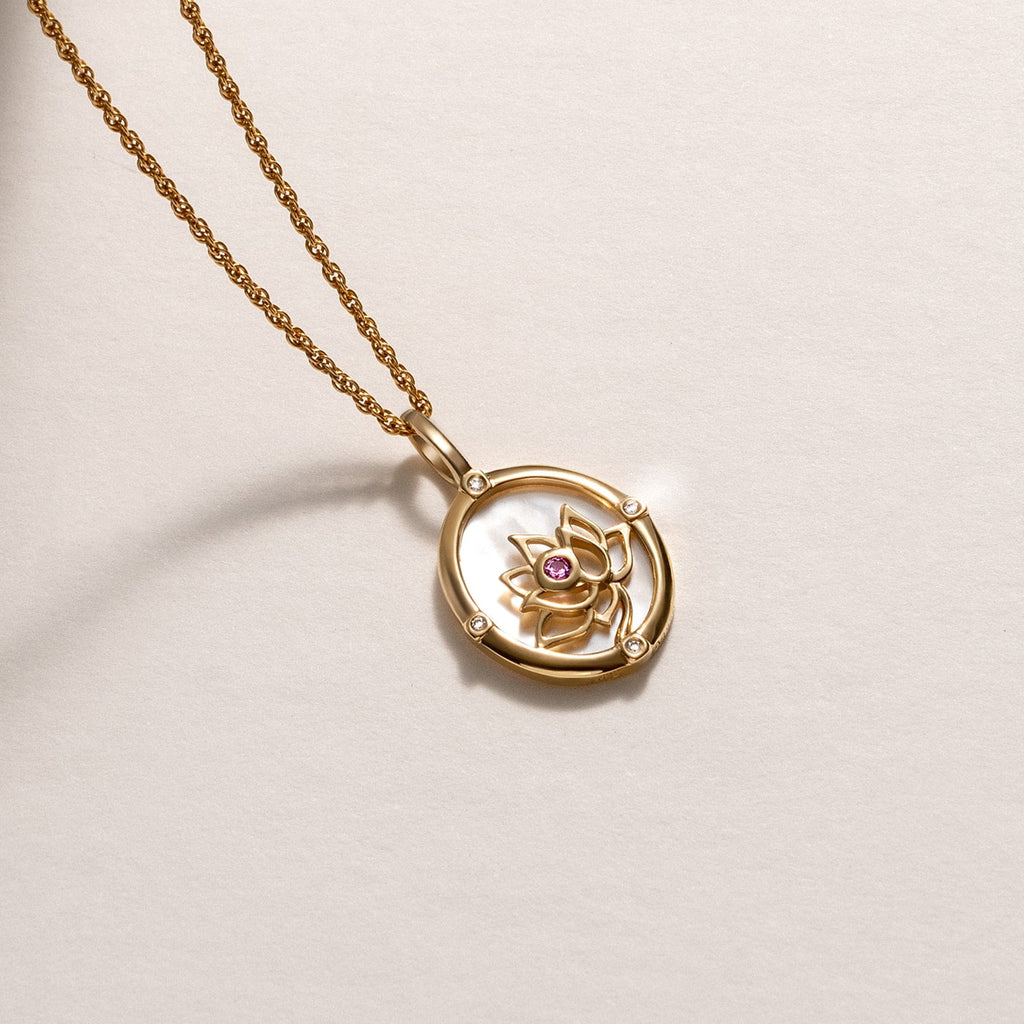 Noble Lotus Charm Gold Life Style 1 | Shen Yun Collections