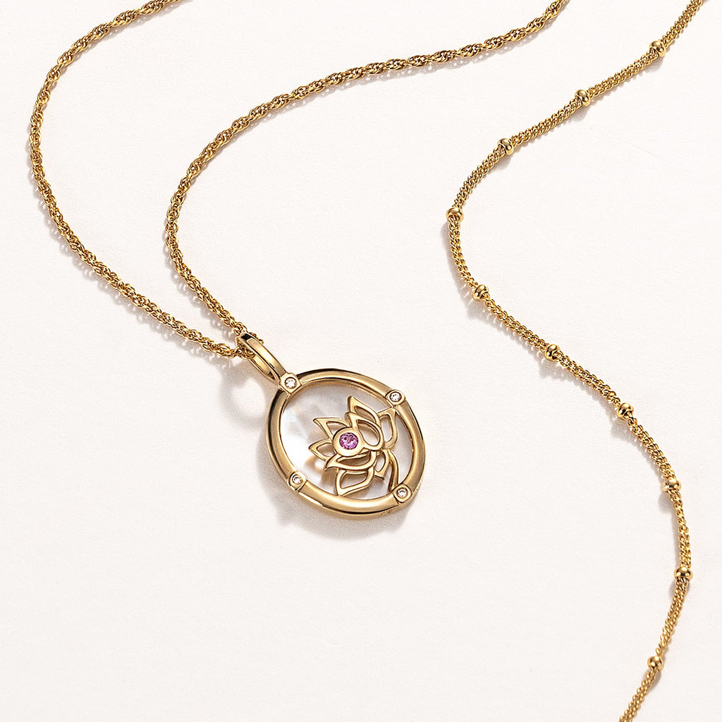 Noble Lotus Charm Gold Life Style 2 | Shen Yun Collections