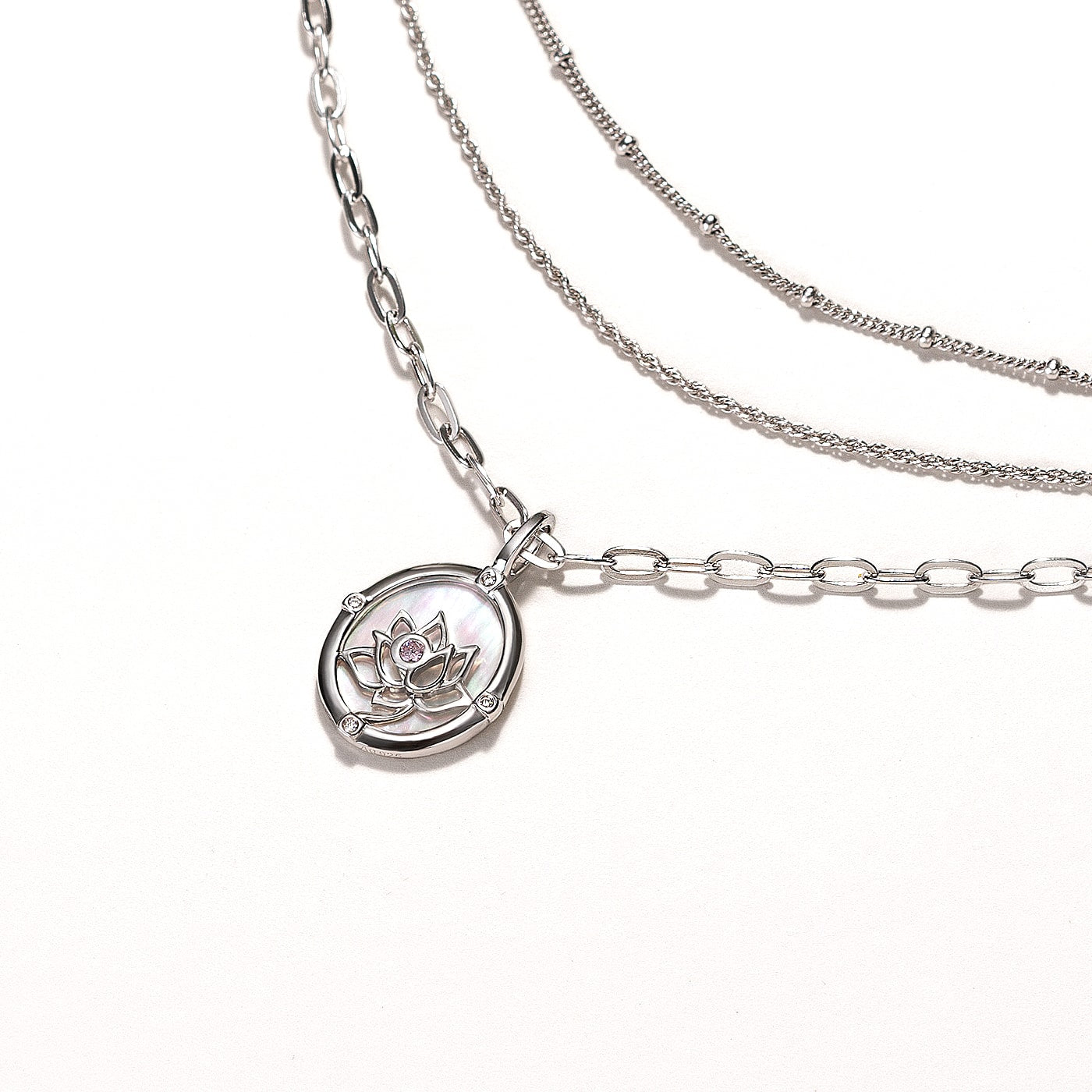 Noble Lotus Charm Silver Life Style | Shen Yun Collections