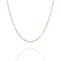 Paperclip Chain Necklace Gold (43.2 cm) Image 1 | Shen Yun Collections 