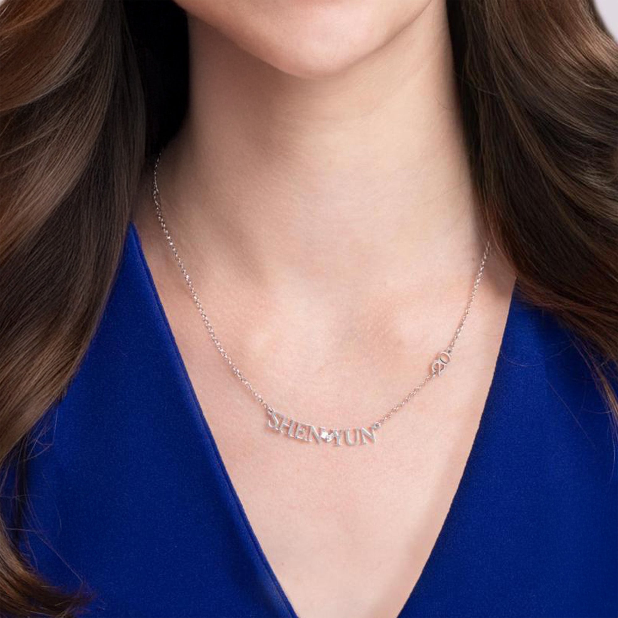 Shen Yun 20th Anniversary Silver Necklace