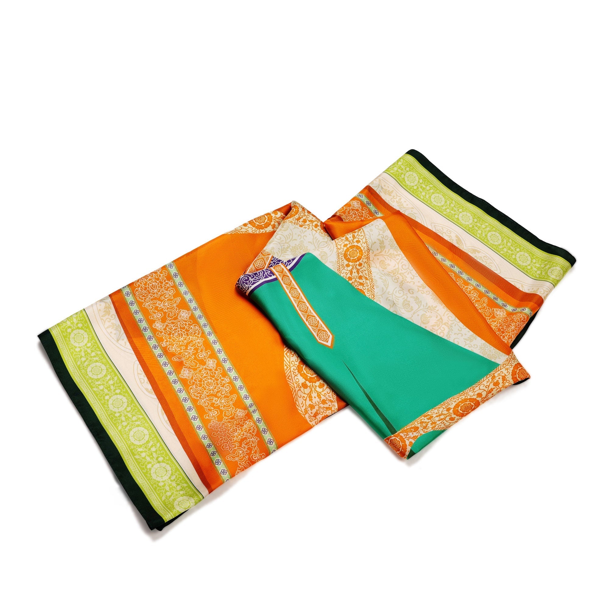 Tang Dynasty Grace Silk Scarf Folded Image | Shen Yun Collections