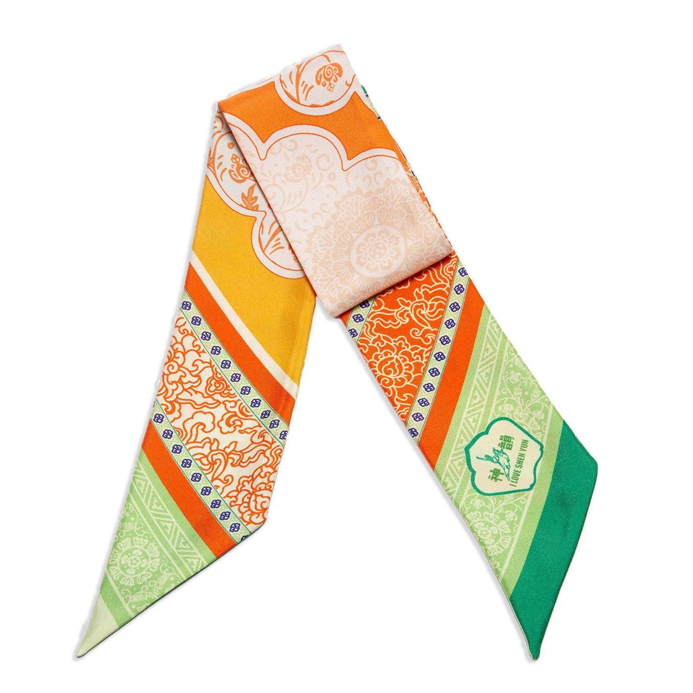 Tang Dynasty Grace Twilly Orange Front View | Shen Yun Collections