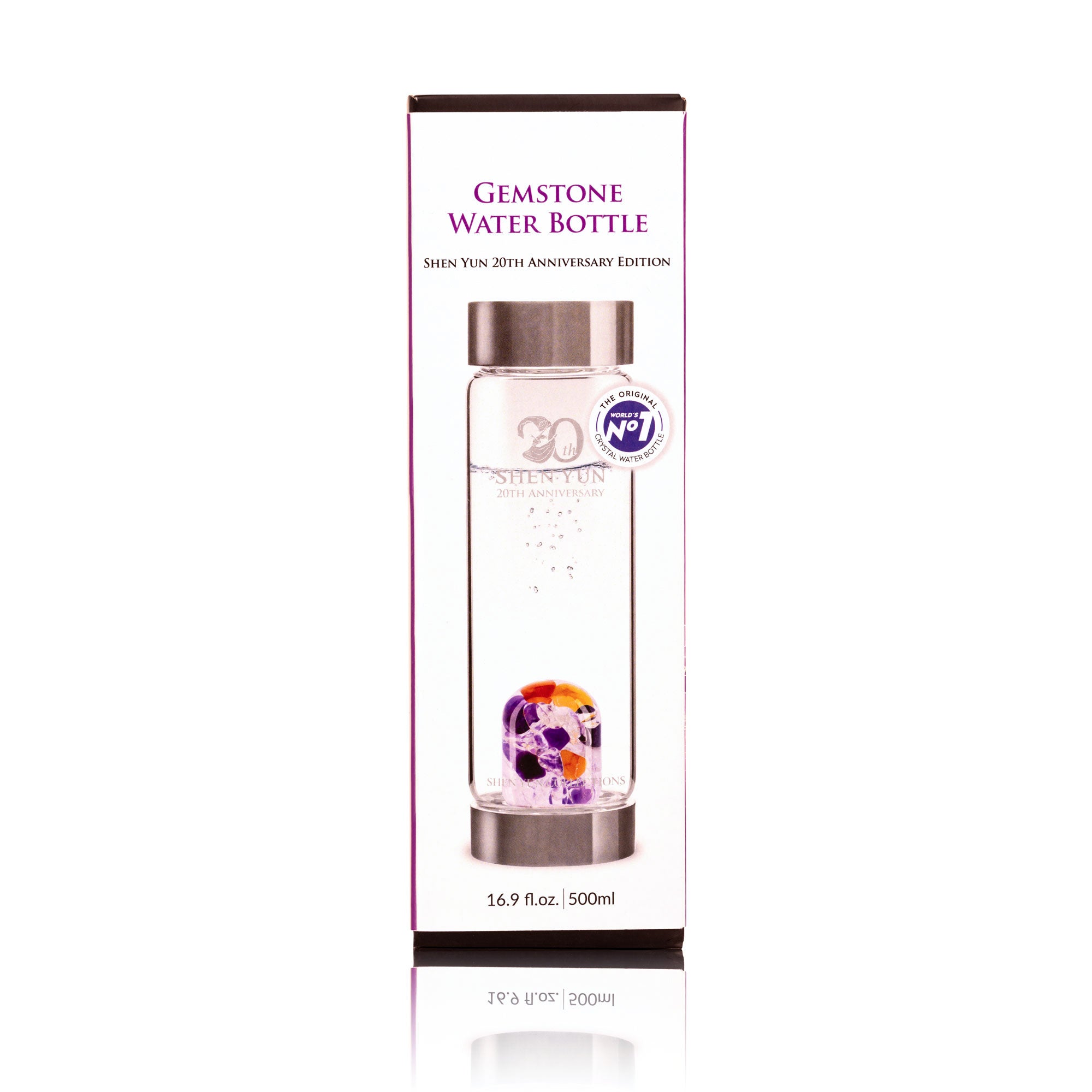 Gemstone Water Bottle - Shen Yun 20th Anniversary Edition