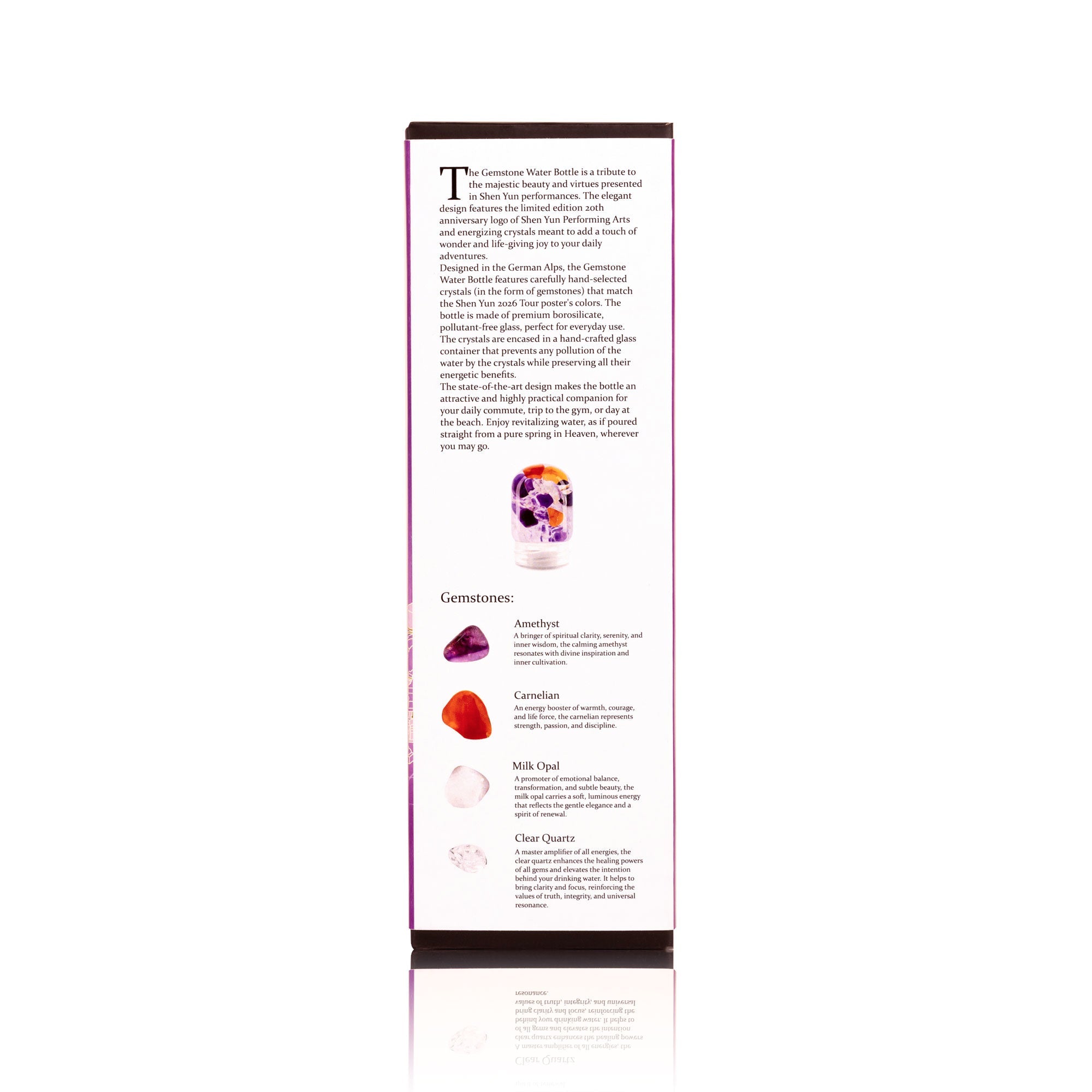 Gemstone Water Bottle - Shen Yun 20th Anniversary Edition