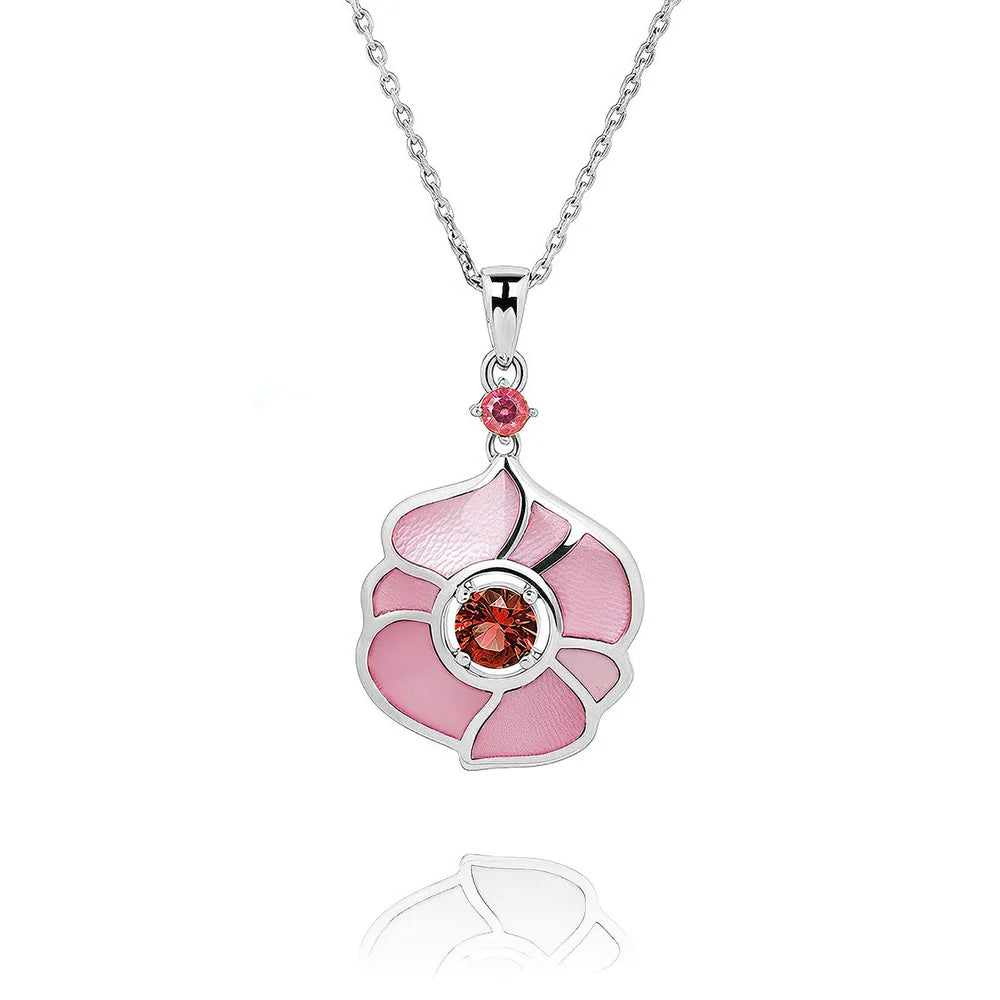 Windmill Grace Necklace Pink