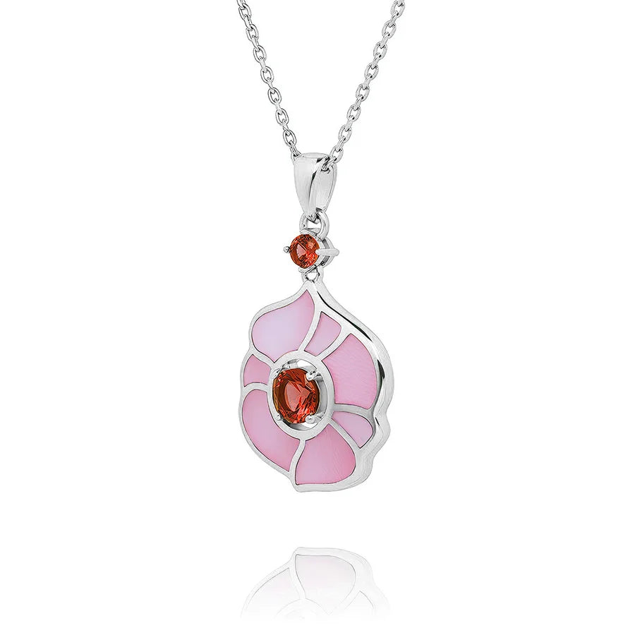 Windmill Grace Necklace Pink